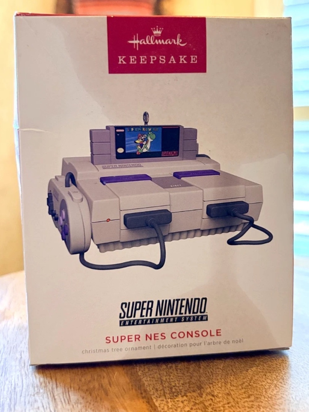 Ornament Super Nintendo Console Hallmark Keepsake Sound Light 2022 Christmas
